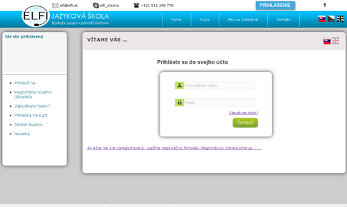 Web ELFI online