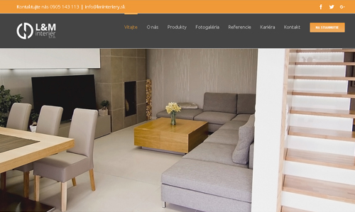 Web L&M interiér