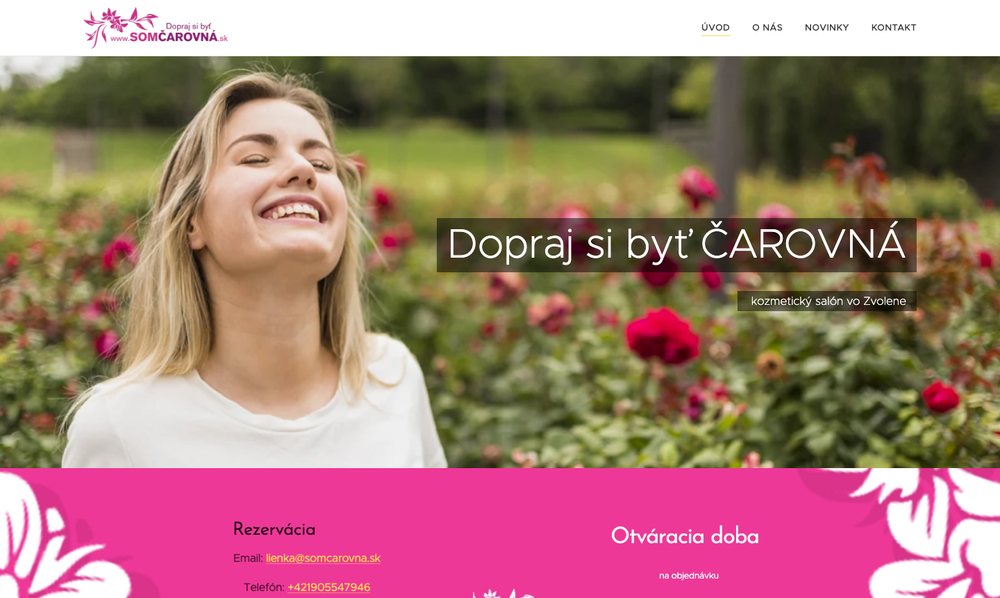 Web Som Čarovná